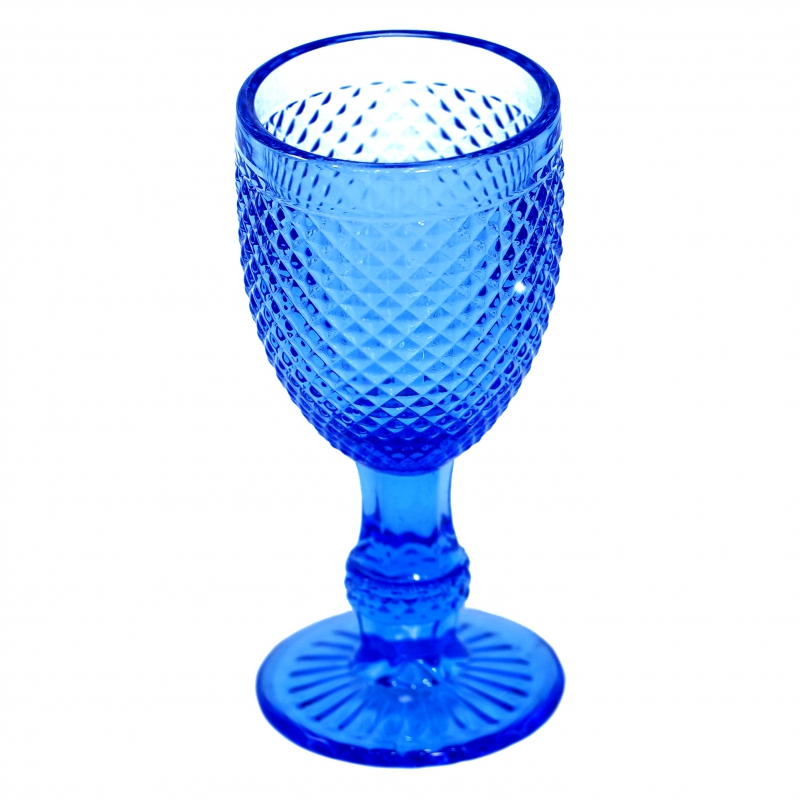 Բաժակ Օղու Ապակի Մանր Փախլավա 6գույն AV-7170 3